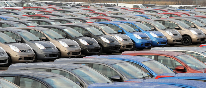 Illustration for article titled Where Are Automakers Stashing Unsold Cars?